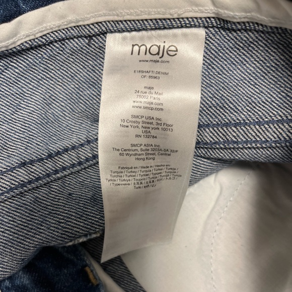 ❌SOLD❌maje - denim shorts SHAFT T34 gently worn - Picture 6 of 7